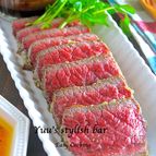 フライパンでラクラク♪『お肉がとろける♡極上ローストビーフ』