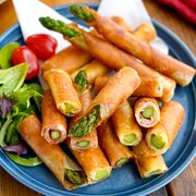 【アスパラベーコンチーズ春巻き】パリパリ♪止まらない美味しさ