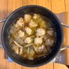 10分で完成！【鶏団子と白菜の具沢山スープ】胡麻油香る♩の工程3