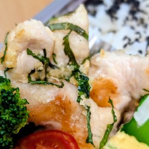 まゆのの作ってみた!投稿(ささみの大葉チーズ焼き【作り置き】)