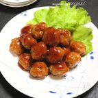 肉団子の甘酢あん。