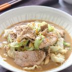 【豚ロースとキャベツときのこの味噌炒め】ご飯が進む秋おかず♪