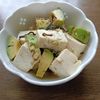 ぽぽペの作ってみた!投稿(和えるだけ！【アボカドと豆腐の旨だれ塩昆布和え】おつまみにも)