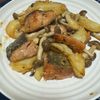 ふりかけの作ってみた!投稿(【秋鮭とじゃが芋のにんにく味噌バター炒め】ご飯が進む！！)