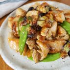 鶏むね肉と茄子の甘とろ照り焼き