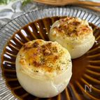 〖新玉ねぎの丸ごとツナチーズグラタン〗新玉の甘さ×トロトロ♪