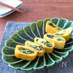 簡単アレンジ卵焼き☆ごはんがすすむ和総菜◎野沢菜の卵焼き