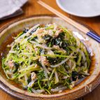 【コスパ抜群！栄養満点！豆苗ともやしのナムル】5分副菜♪