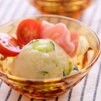 マヨなし爽やか♪夏のシーザーポテトサラダ*レンジで簡単