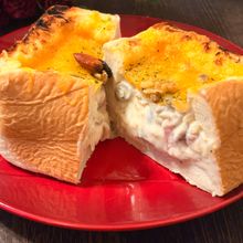 クリスマスにも✨️生クリーム不使用！濃厚食パングラタン