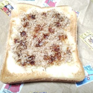 M＊Pの作ってみた!投稿(簡単！おかかチーズトースト)