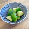 ゆかりの作ってみた!投稿(きゅうりのぴり辛にんにく醤油の漬物！)