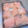 鶏むね肉で簡単に🐔柔らかソースカツ丼の工程1