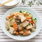 ほったらかし！大根と厚揚げのツナみそ煮。