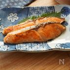 お弁当にどうぞ！焼き鮭の昆布茶浸し