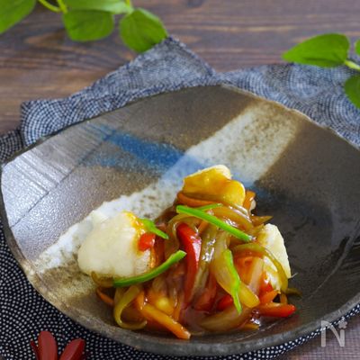 余ったお餅も大活躍! 揚げ餅の甘酢あん