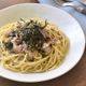 豚肉と高菜の和風ペペロンチーノ