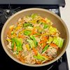 豚肉とたっぷり野菜のごま味噌炒めの工程4