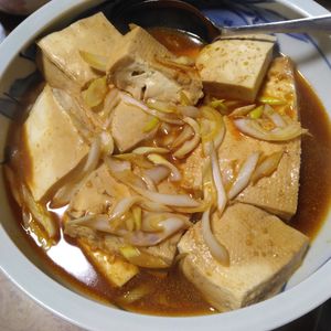 ももの作ってみた!投稿(豆腐の煮物【豆腐チョリム】)