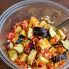 レンジで簡単！なすのコク味噌ひき肉あんかけ豆腐の工程3