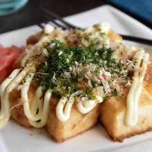 【厚揚げの和風たこ焼き風】おつまみにもピッタリ！