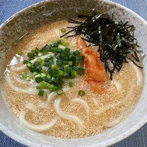 楽ラク手抜キッチン🐶🐾の作ってみた!投稿(5分かからずにウマウマ♡明太とろみうどん)