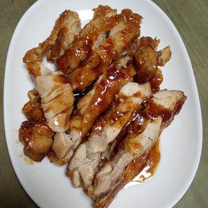鶏皮坊主の作ってみた!投稿(【わが家の絶品☆照り焼きチキン】ご飯が進む！)
