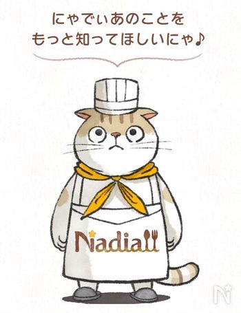 正面基本ポーズのにゃでぃあ