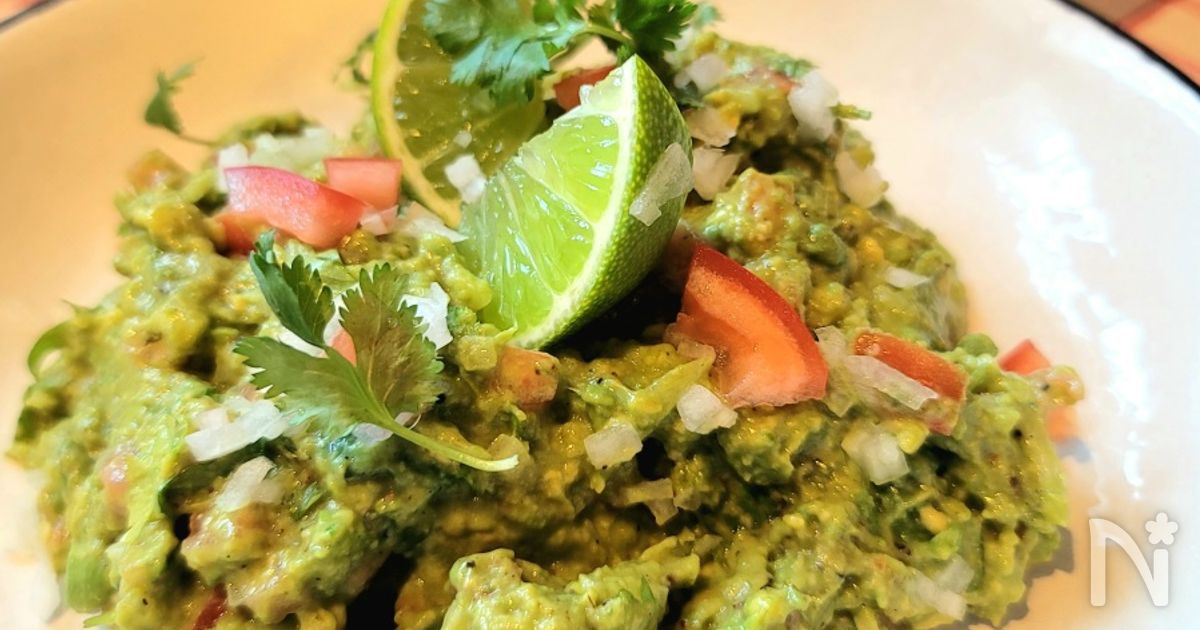 ワカモレ入りメキシカンビーンズスープのレシピ