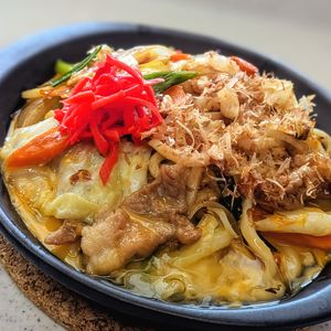 Patchouli🐱🐾の作ってみた!投稿(もっちりとろとろ食感！美味しい焼きうどんを作る絶妙なあんばい)