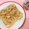 milkの作ってみた!投稿(ハニーシナモンバナナトースト)