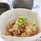 大根と豚肉のゆず胡椒炒め