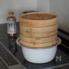 鮭ときのこの白だし蒸し　～すだちを添えて～の工程4