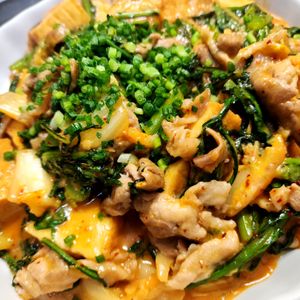 ぱんだの作ってみた!投稿(【旨辛☆豚キムチーズ厚揚げ】簡単！ご飯がすすむ10分おかず♪)