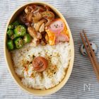 お肉でスタミナ満点、ガッツリ弁当｜必殺！アヤコの10分弁当Vol.05