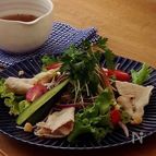 あっさりと冷しゃぶ大根蕎麦