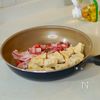 【大根と厚揚げのとろみ出汁煮】パパっとワンパンの工程1