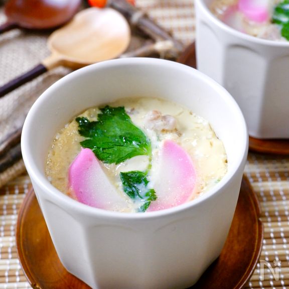 レンジで簡単☆手間いらずの『ほっこり茶わん蒸し』