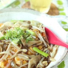 半端野菜DE野菜た~ぷりあんかけたまごごはん