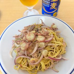 Tsuneaki Okadaの作ってみた!投稿(レンジで一発【ツナと青のりまぜそば】)