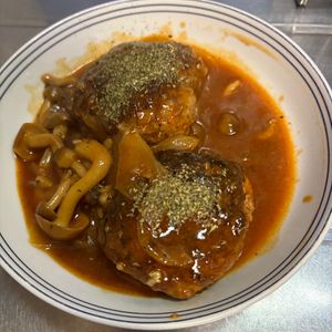 970052の作ってみた!投稿(我が家の絶品煮込みハンバーグ)