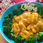 クリスマスメニューにも🎄♡鶏胸肉でタンドリーチキン