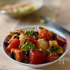 箸がとまらない！
韓国風☆コロコロ海鮮丼