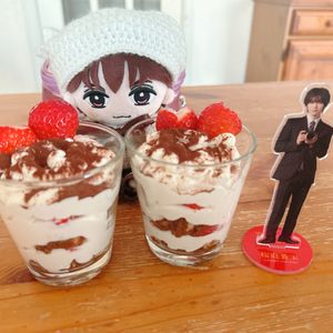 サラの作ってみた!投稿(【ヨーグルトホイップで♪】簡単ヘルシーティラミス)