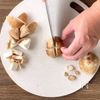 【あと一品って時にもってこい】
山盛りしいたけのテリテリ焼きの下準備