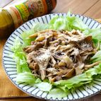 【きのこは手で割いて味しみ抜群♪】きのこ香る秋サラダ