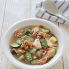 ダイエットに！夏野菜のスンドゥブ風　