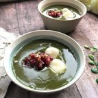 抹茶の香りがたまらない～パパっと3ステップで作れる抹茶しるこ
