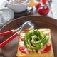 【アボカドで朝ごはん】トマト甘〜くアボカドとろけるトースト☆