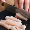 レンジで簡単♪なすと鶏むねのエスニックあんの工程1
